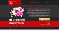 Desktop Screenshot of cmgprintanddesign.com